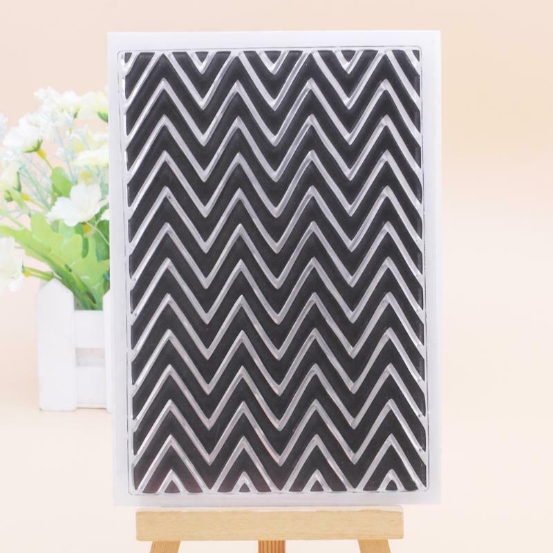 Wave Clear Silicone Stamps Blocks Decorative Transparent Rubber Seal Stamp