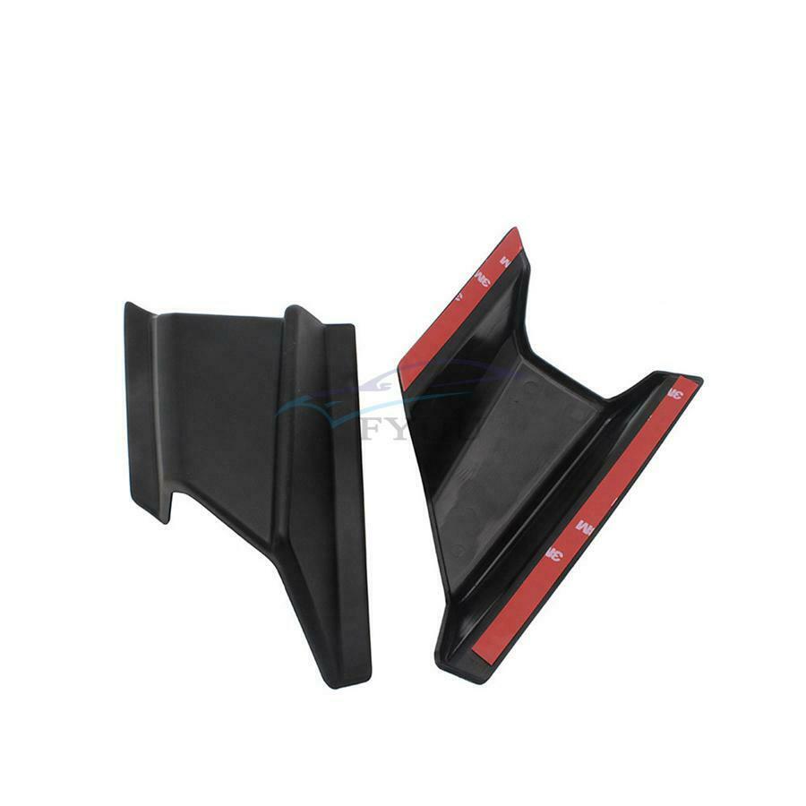 2 × Motorcycle Left & Right Fairing Wing Tip Antifouling Plastic Cover Protector