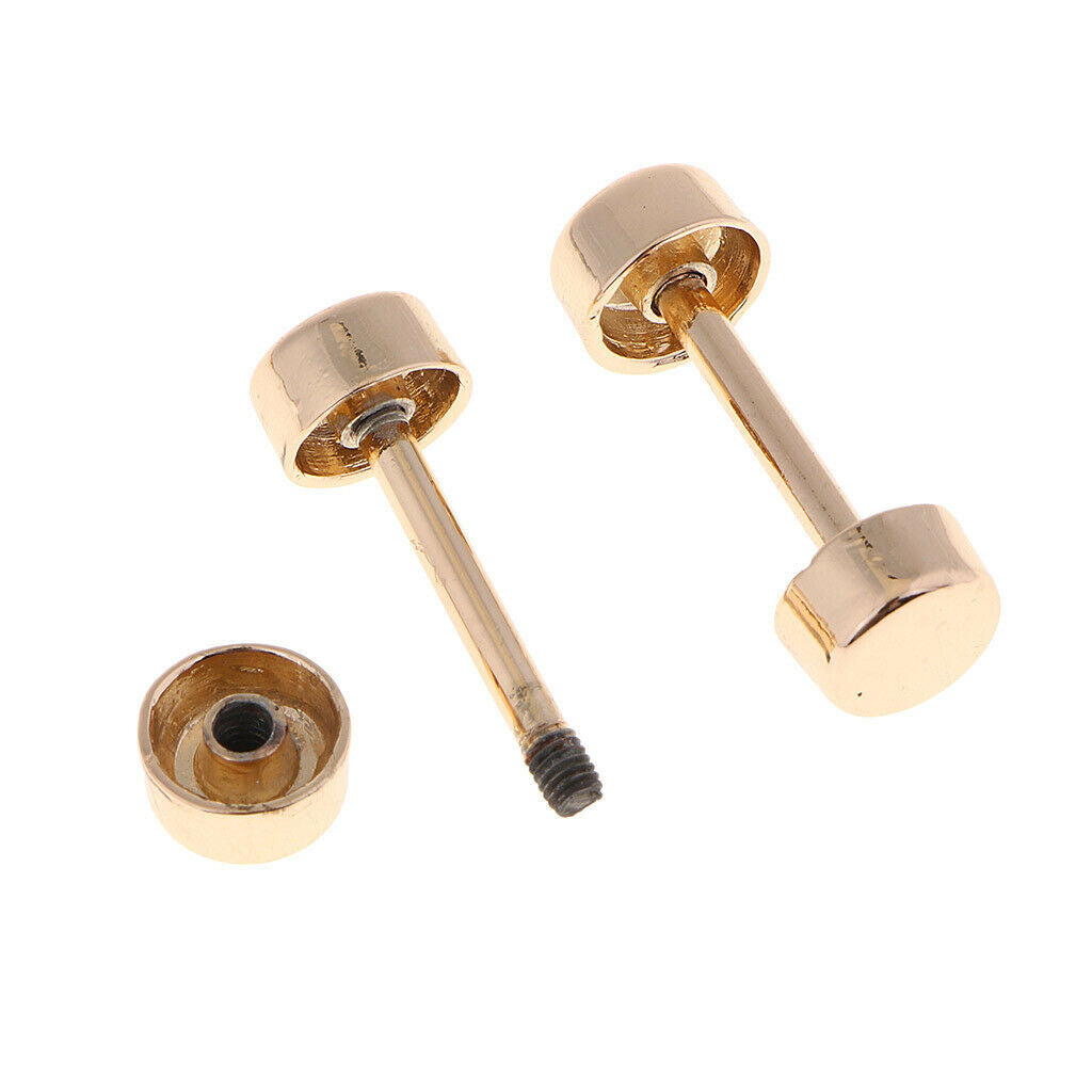 10pcs Buckles Clasp Rivet Shaped Dumbbells for Luggage, Bags, Handbags, Leather