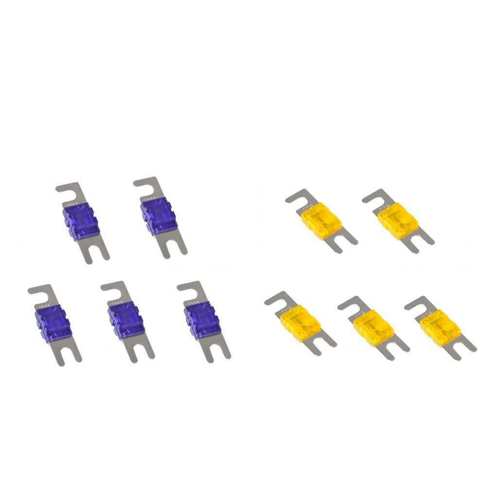 10 Pieces 100a + 40a Anl  Holder Fuse Car Audio Kit Circuit Breaker