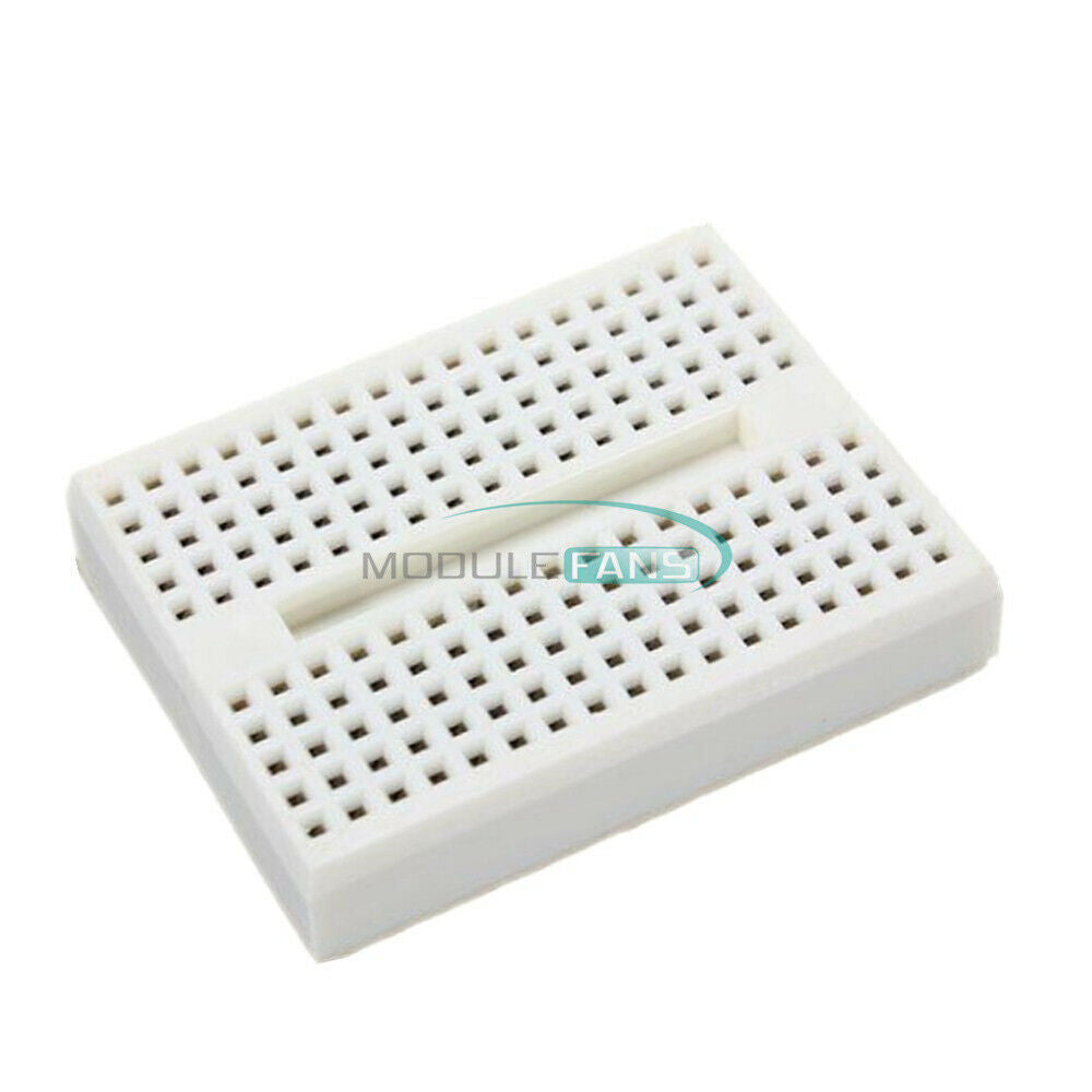 170 Tie-points Mini White Solderless Prototype Breadboard for Arduino Shield