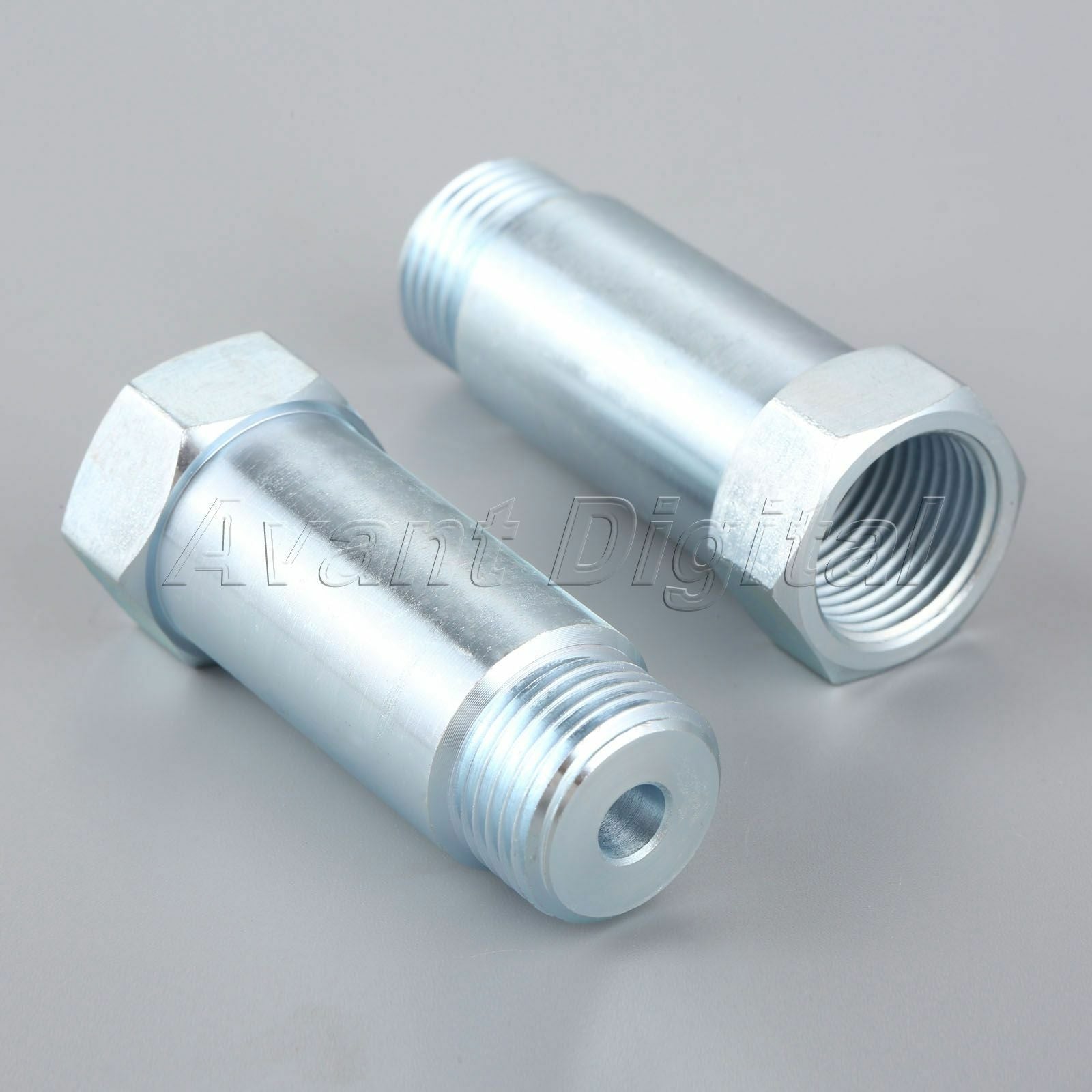 2 Universal O2 Oxygen Sensor Spacer Adapter Extenders Extension Straight CEL Fix