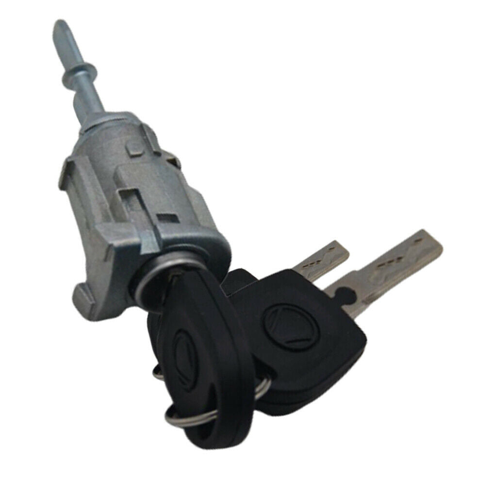 1U0837168E Car Door Lock Cylinder + 2 Keys Front Right for VW Golf MK4