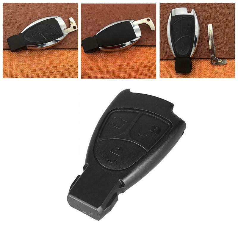 3 Buttons Remote Key Fob Case For Mercedes Benz C E ML Class Alarm Car Key Shell