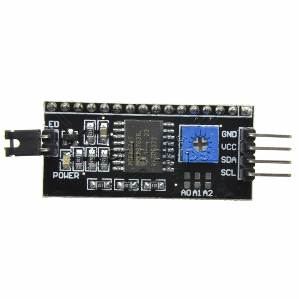 2004 20x4 LCD Blue Display Module +IIC/TWI/SPI Interface Board 5V 1602LCD I2C