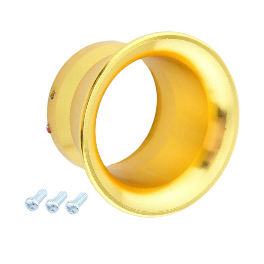 3pcs 50mm 2" Yellow Air Filter Velocity Stack Kit for PWK24 PWK30 Carburetor
