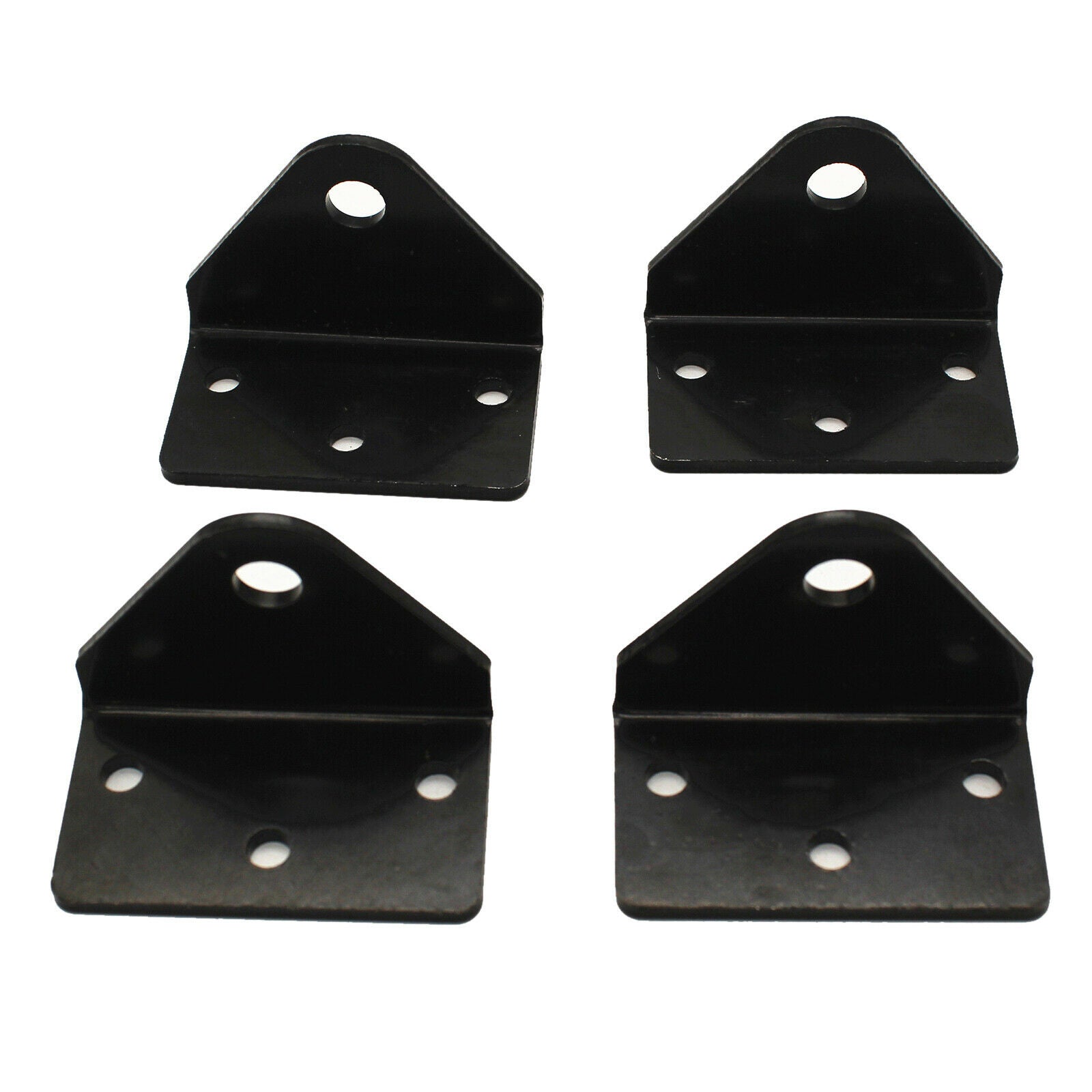 4Pcs Metal Gas Struts Brackets Mounting L-Type for Prop and Strut Parts Acc