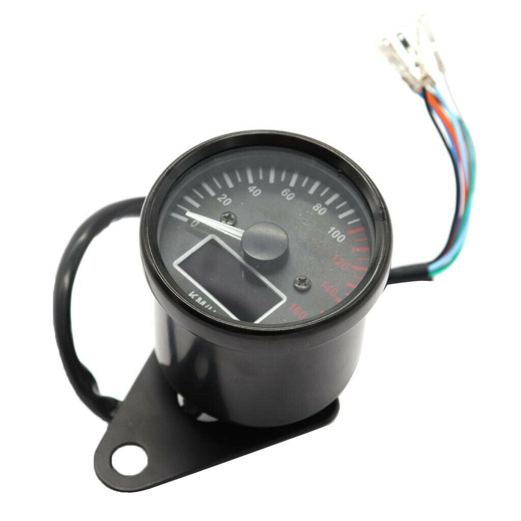 Motorbike Multifunction Speedometer Odometer Fuel Gauge with Light Indicator