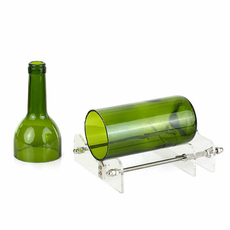 Coupe Bottle IN Glass Manual - Make Your Own Lens Vase Floral Candle Lamps - New