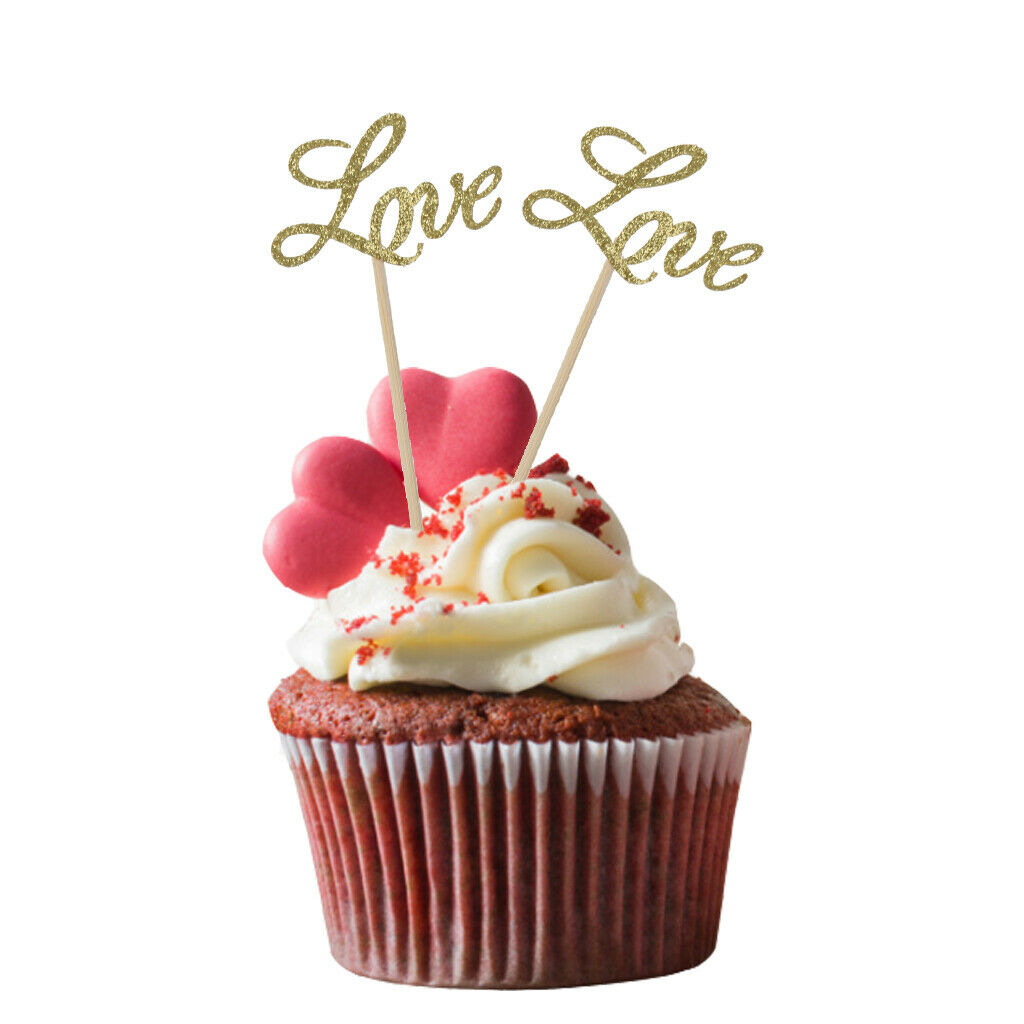 20pcs cake toppers for wedding engagement and birthday