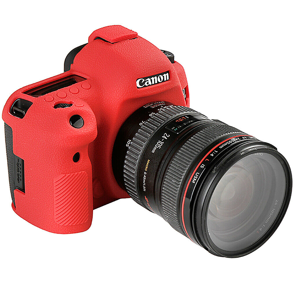 Shockproof Silicone Protect Cover Housing Case for Canon 5D4 Protective Skin