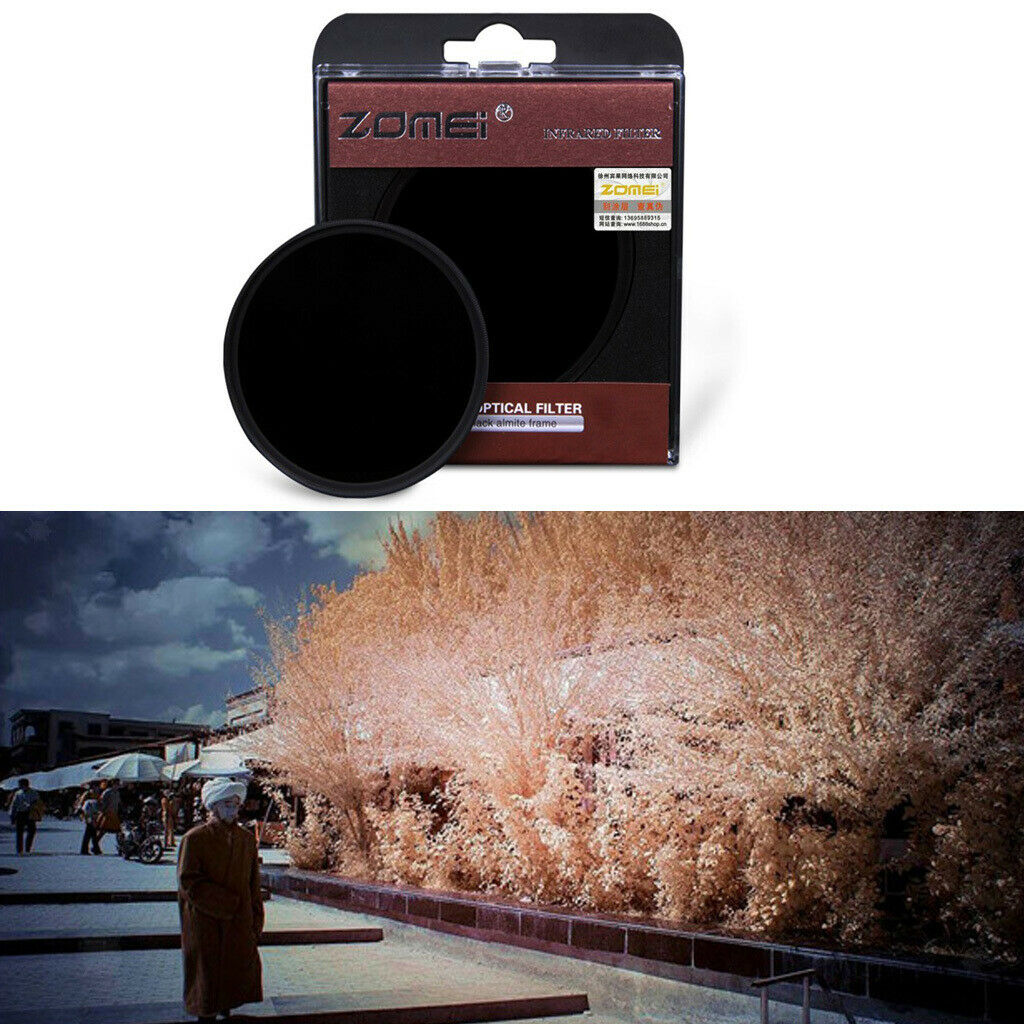 37mm IR 720 Glass Infrared X-Ray Filter For Canon Camera