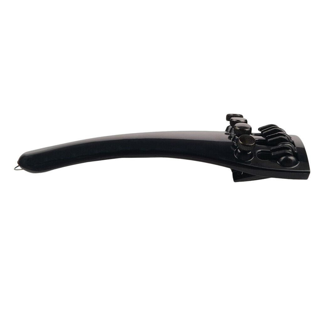 Violin Fiddle Adjustable Tailpiece W/ 4 Tuners for 4/4 Violin Replacement