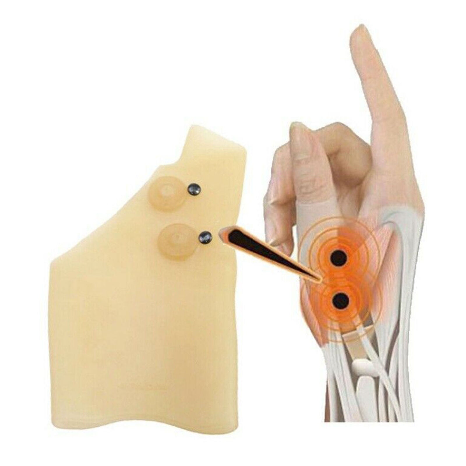 2Pcs Gloves Gel Filled Thumb Hand Wrist Support Arthritis Compression Magnetic