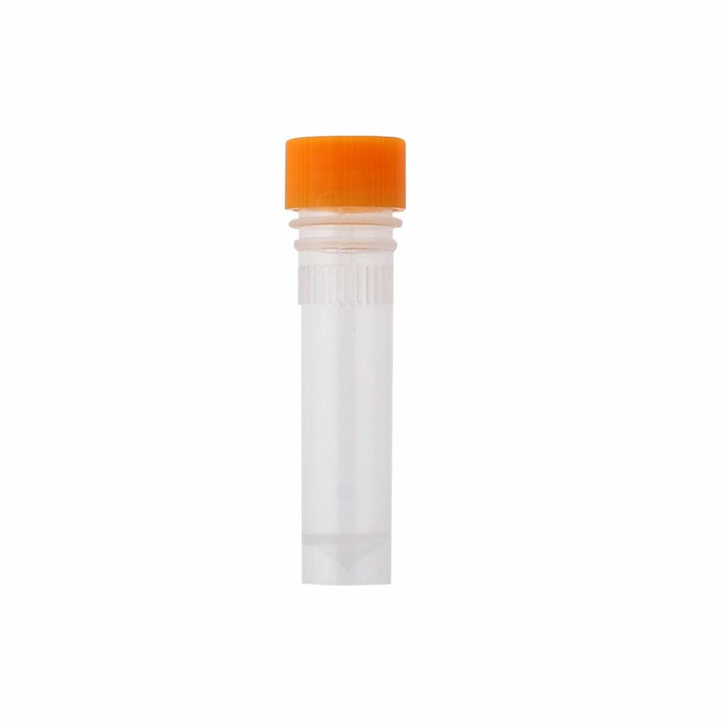 1.5ml Plastic Centrifuge Test Tube Vial Container Self Standing Screw Cap 25PCS
