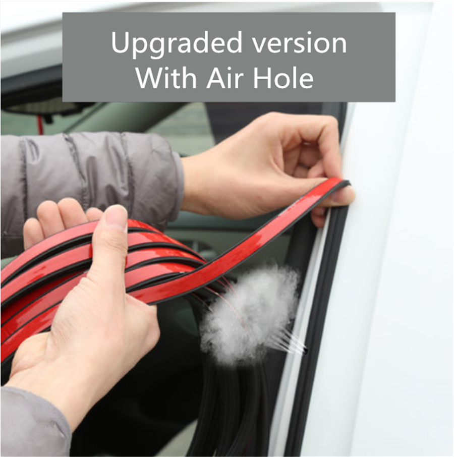 5M Upgraded B Type Car Door Seal B Pillar Hood Trunk Rubber Seal Strip Mouldings