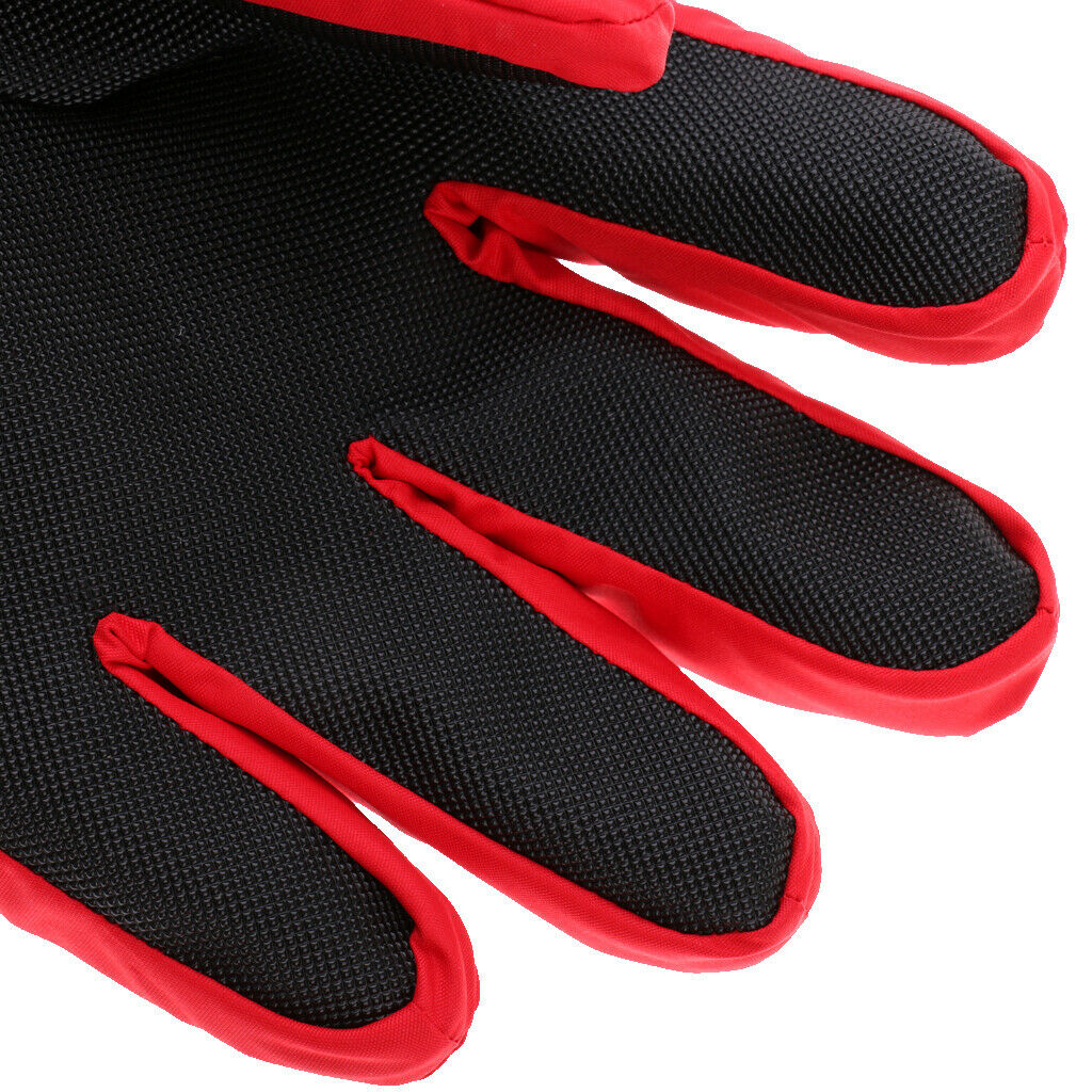 Ski Snowboarding Gloves Winter Sports Hiking Waterproof Cycling S Red