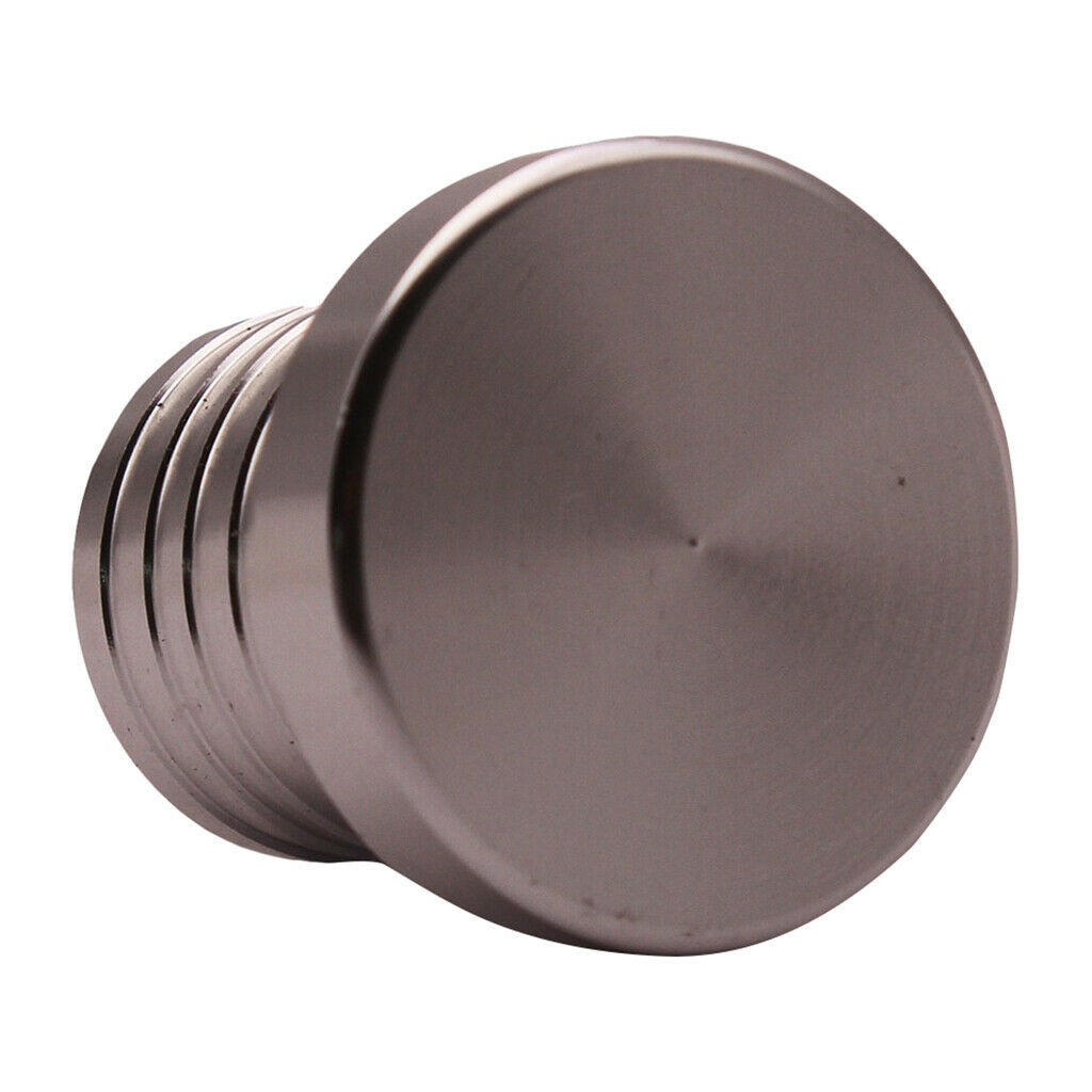 2x 1'' CNC Billet Alloy Bung Hose Blanking Plugs BOV Flange Adapter Pipe
