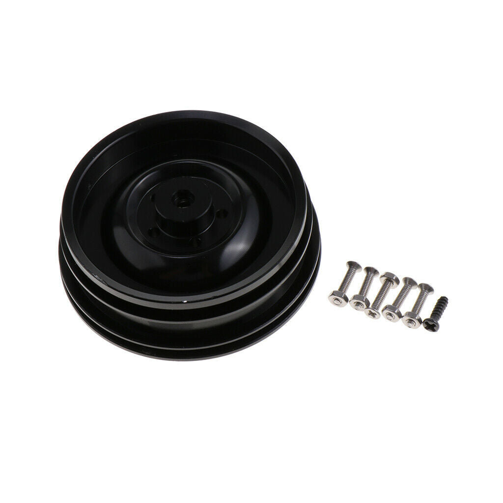 Black Metal Wheel Rim with Screws Spare Parts for JJRC Q65 1:10 Scale Military