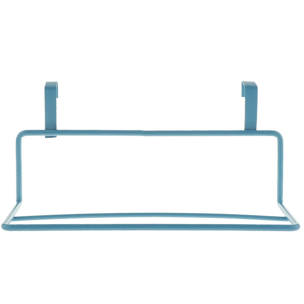 Multi-functional Over the Door Towel Rack Bathroom Towel Hanger Blue