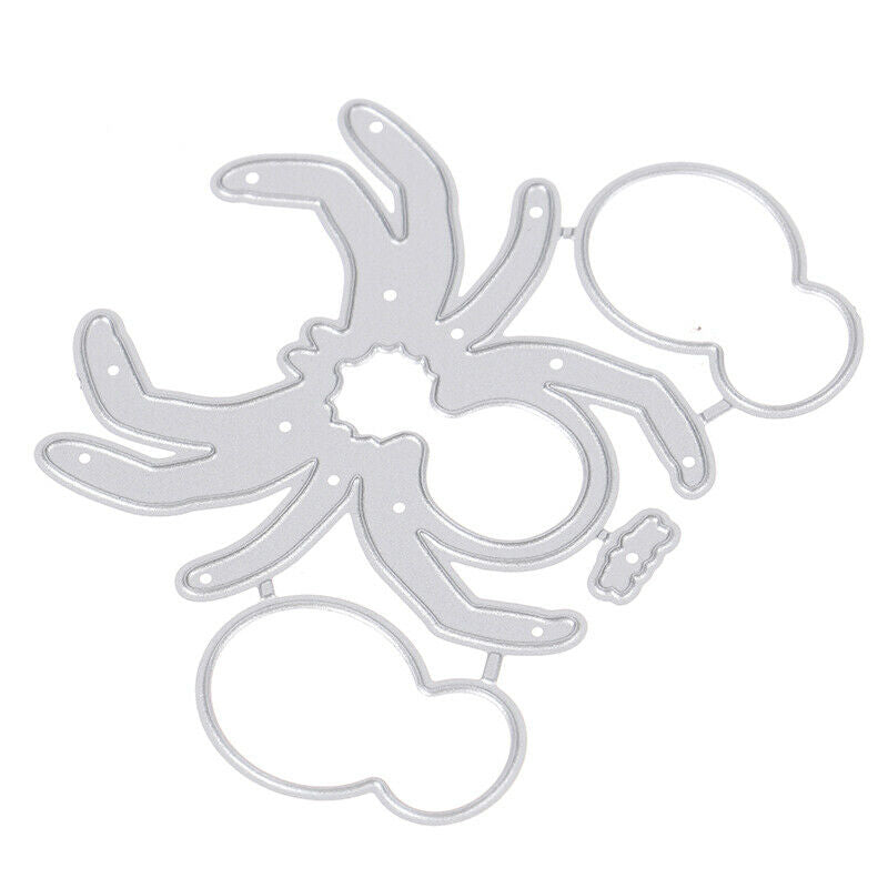 Halloween Spider Shakers Metal Cutting Dies Stencils for DIY Scrapbooking De PT