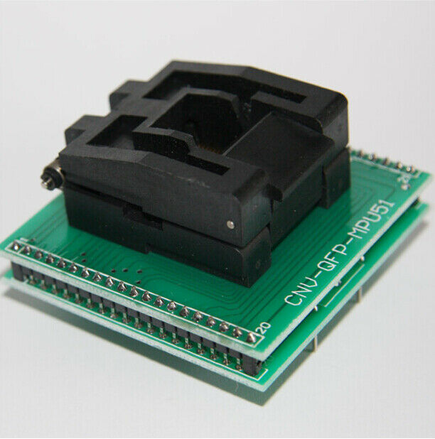 New Flap TQFP32 QFP32 TO DIP32 IC Programmer Adapter Chip Test Socket