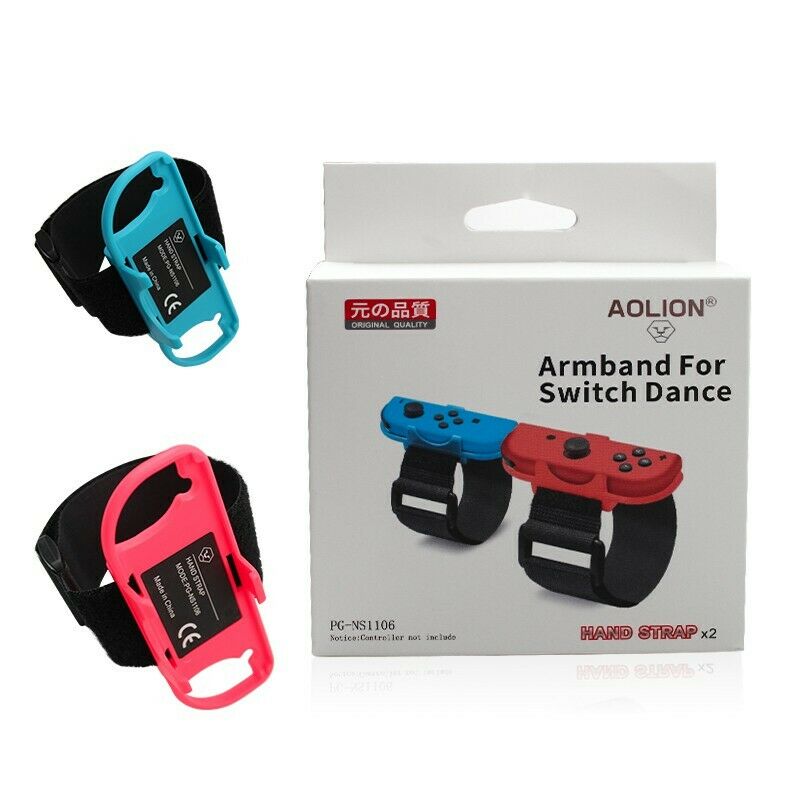 2pcs/Set Game Adjustable Straps Wrist Band Armband for Switch Joy-Con Controller