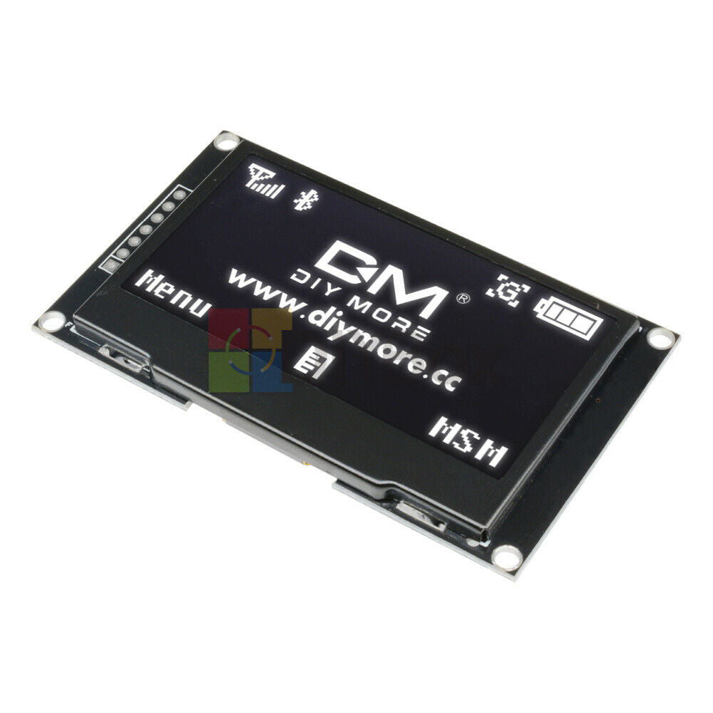 2.42" inch OLED Display SSD1309 Module 128x64 SPI/IIC Port White For Arduino C51