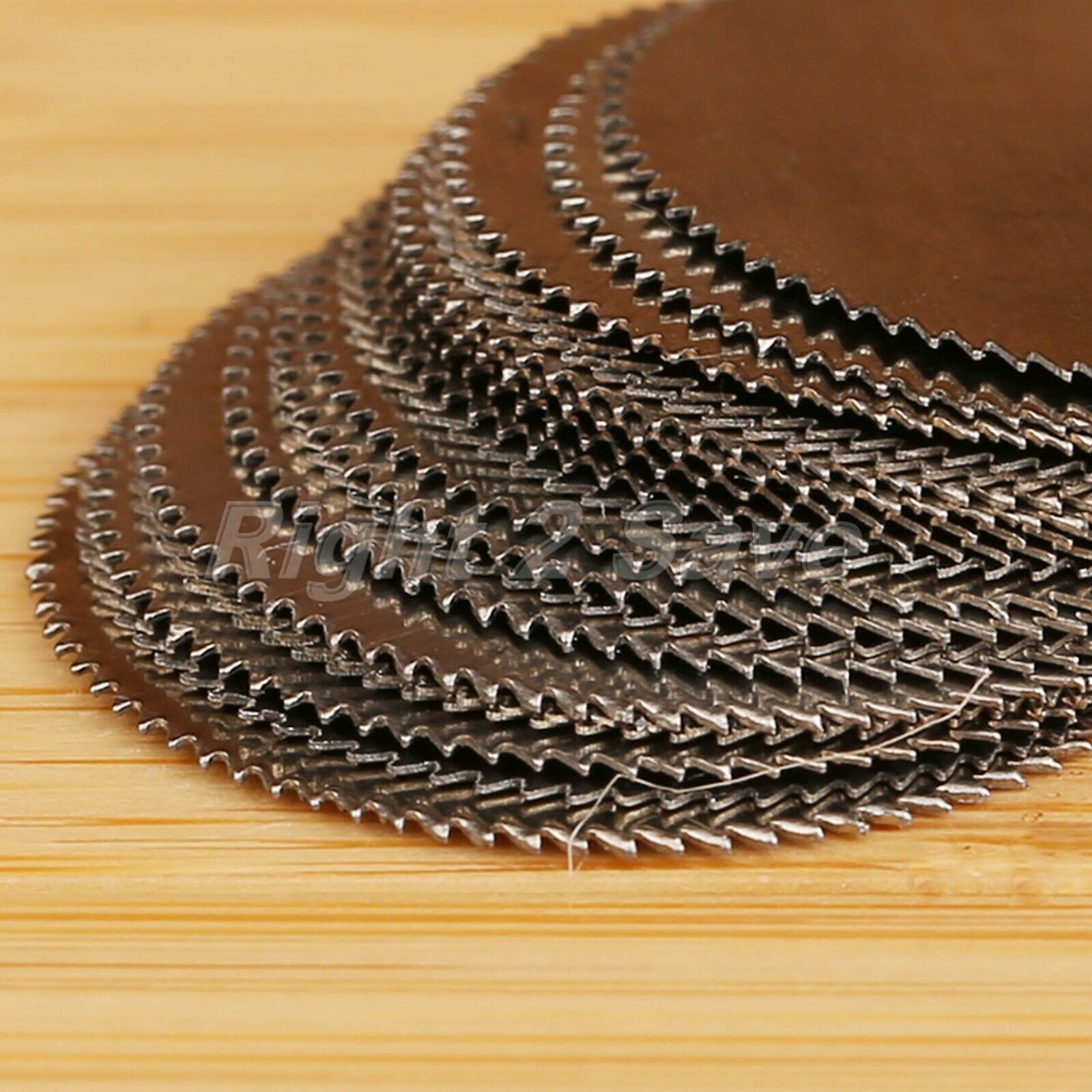 32mm Steel Wheel Saw Blades Disc & 2.35mm Mandrel For Cutting Plastic Wood R2S