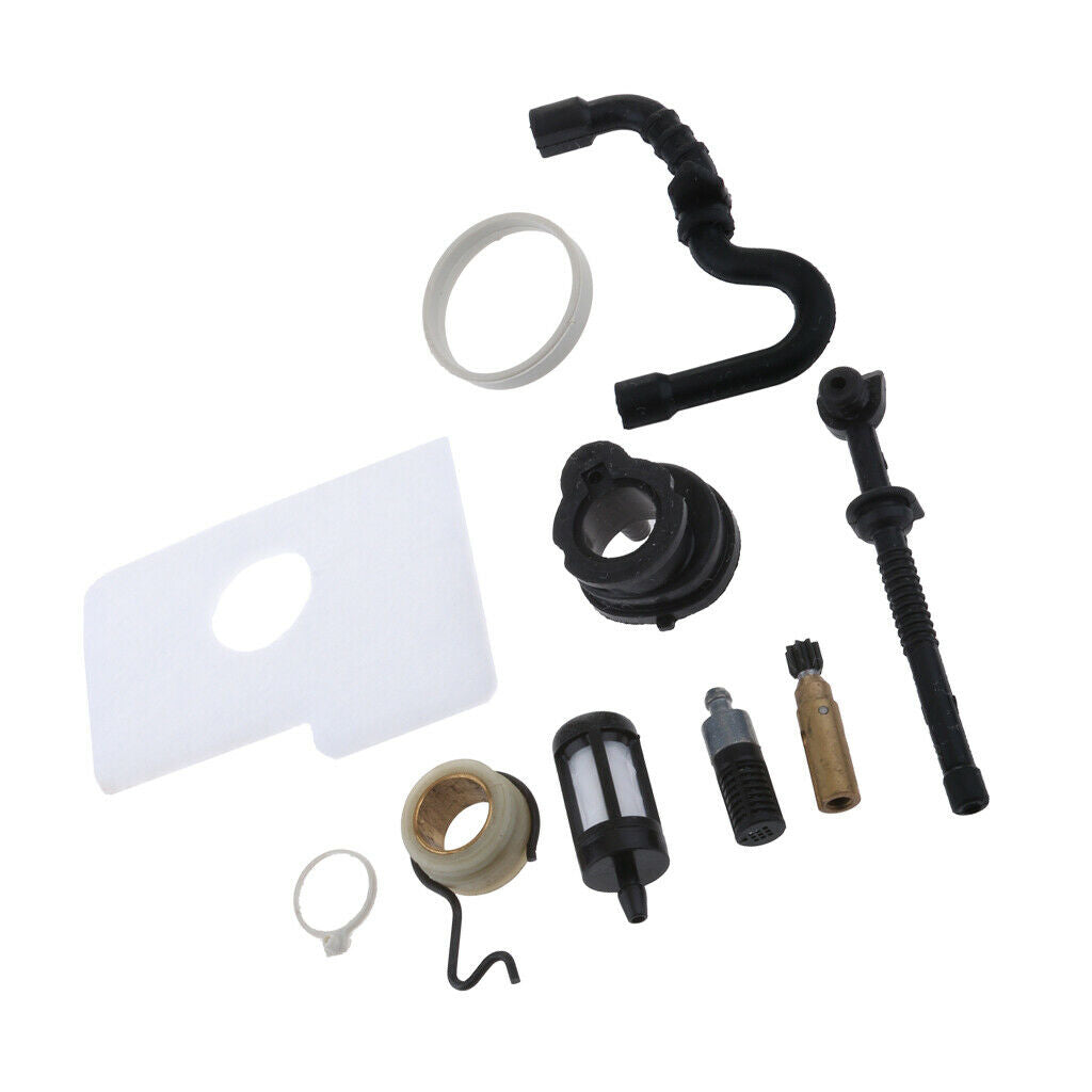 Fuel Line Filter Oil Line Filter Kit for SITHL 017 018 MS170 MS180 Chainsaw