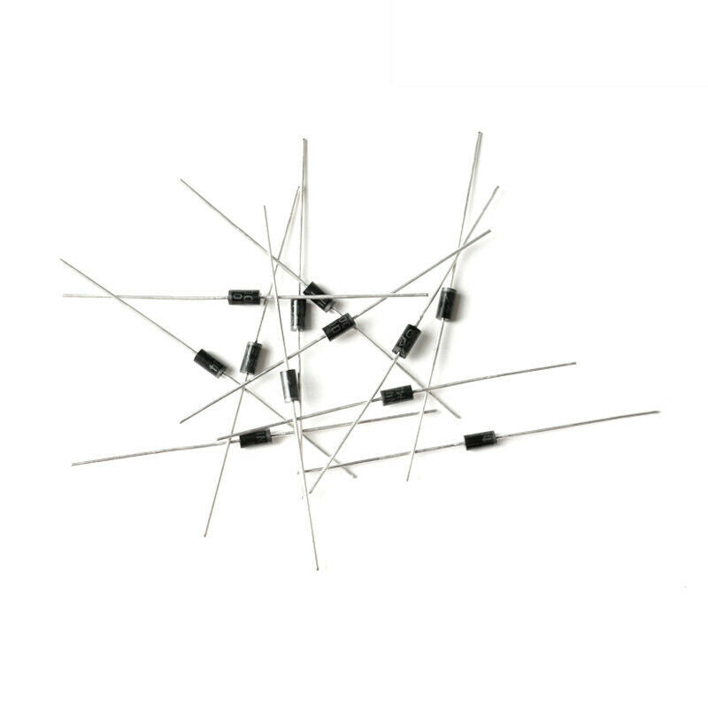 100pcs DIP Rectifier diode 1N4001 DO-41 Semiconductors Actives Rectifiers