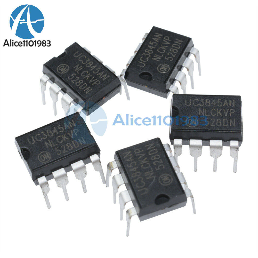 5PCS IC UC3845 UC3845AN REG CTRLR BST FLYBK PWM 8PDIP ST/ON