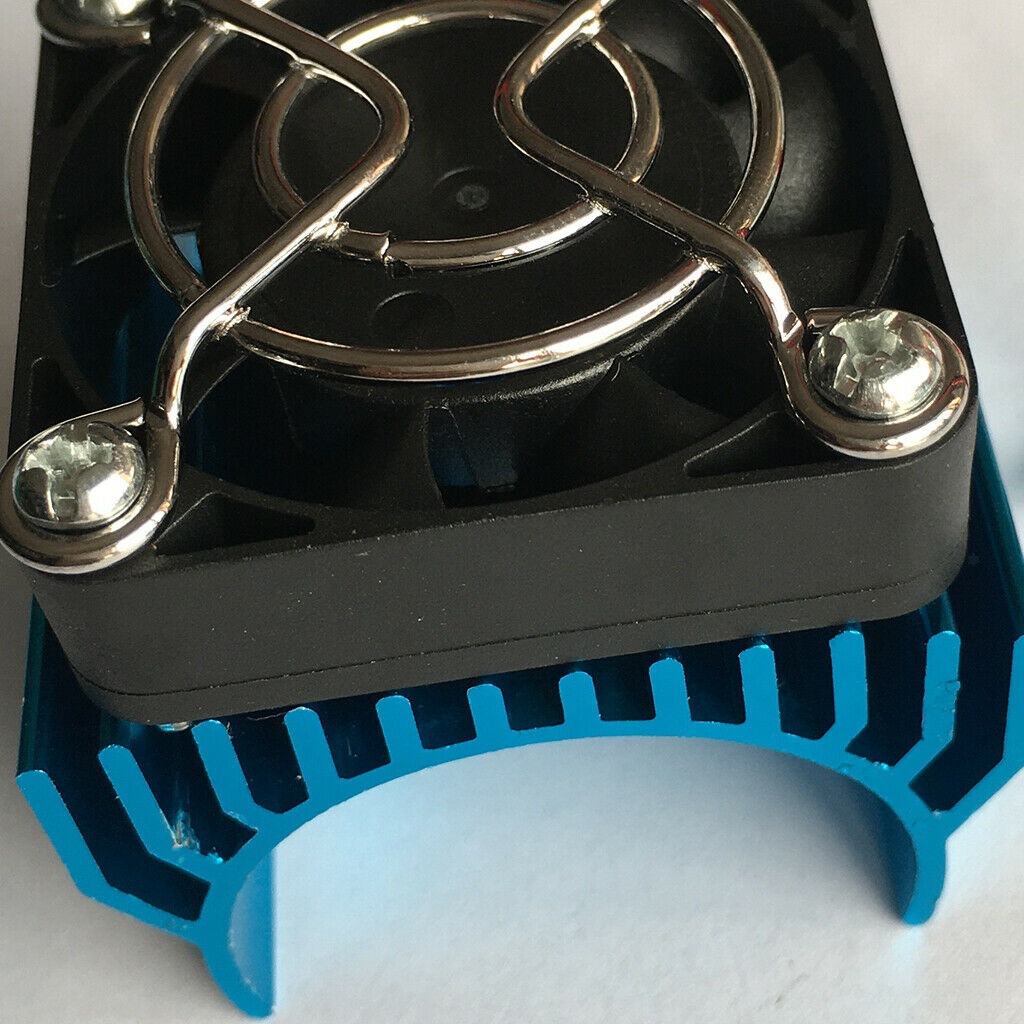 Motor Cooling Heatsink Cooling Fan with 40mm Fan for 1/10 RC Car
