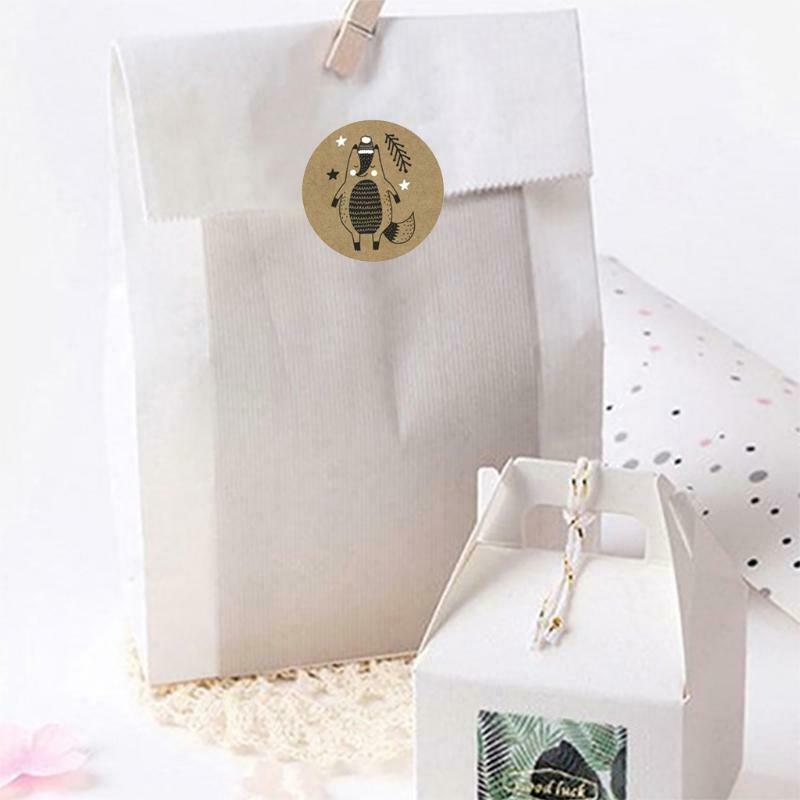 500pcs 1 Inch Christmas Stickers Envelope Seal Labels for DIY Gift Box Baking