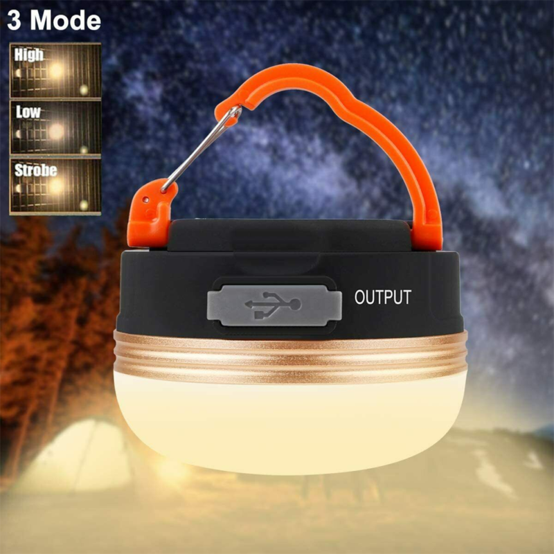 5 Modes LED Magnetic Camping Light Tent Lantern Super Bright Night Lamp Outdoor
