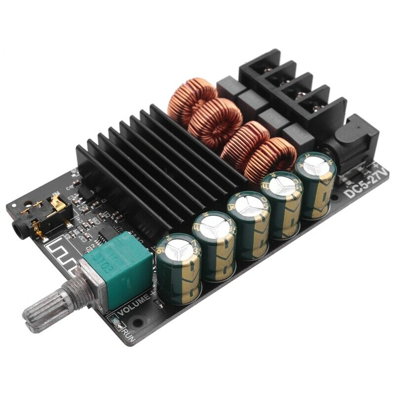 ZK-1002 HIFI TPA3116 Bluetooth 5.0 High Power Digital Amplifier Stereo Board 1Z7