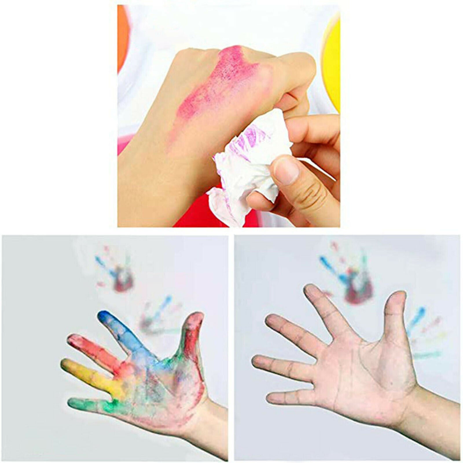 Round Ink Pads Non Toxic DIY Set of 8 Vivid for Rubber Stamps Gift Teachers