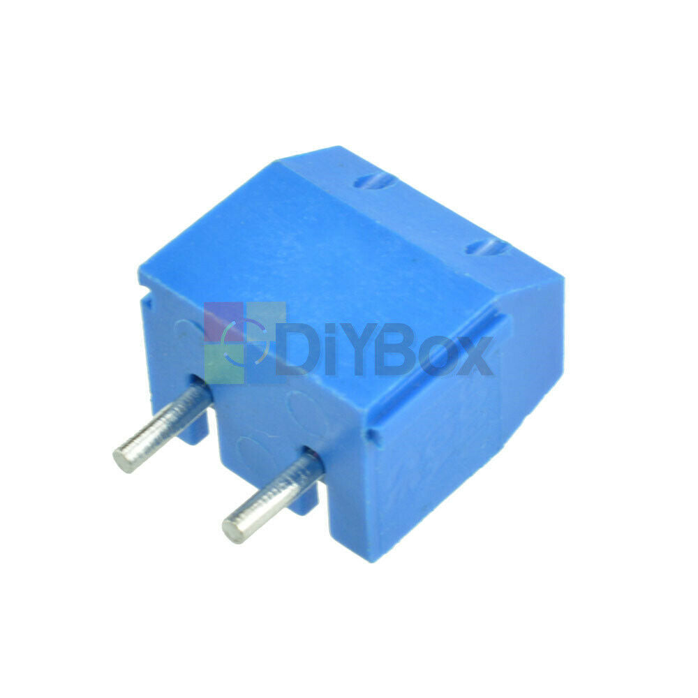 60PCS KF301-2P 5.08mm Blue Connect Terminal Screw Terminal Connector KF301-2P