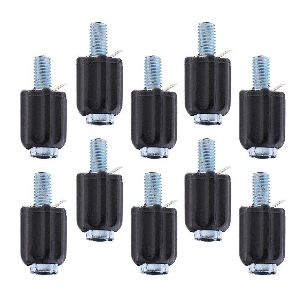 2X 10pcs Adjusters Derailleur Screws Bike Brake Cable Adjust Bolt M5x 25mm