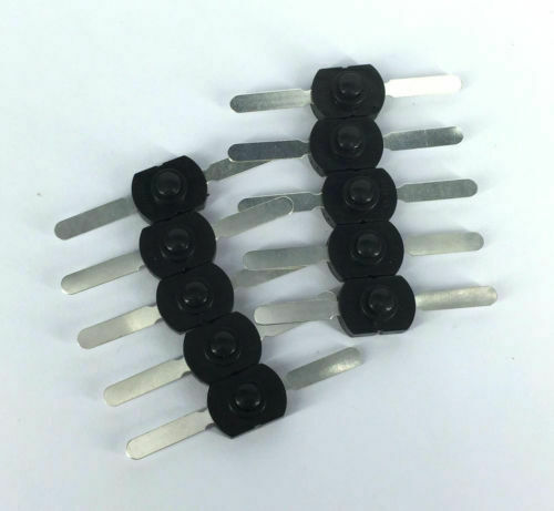 1712-CC DC 30V 1A On Off Mini Push Button Switch for Electric Torch CG 10pcs