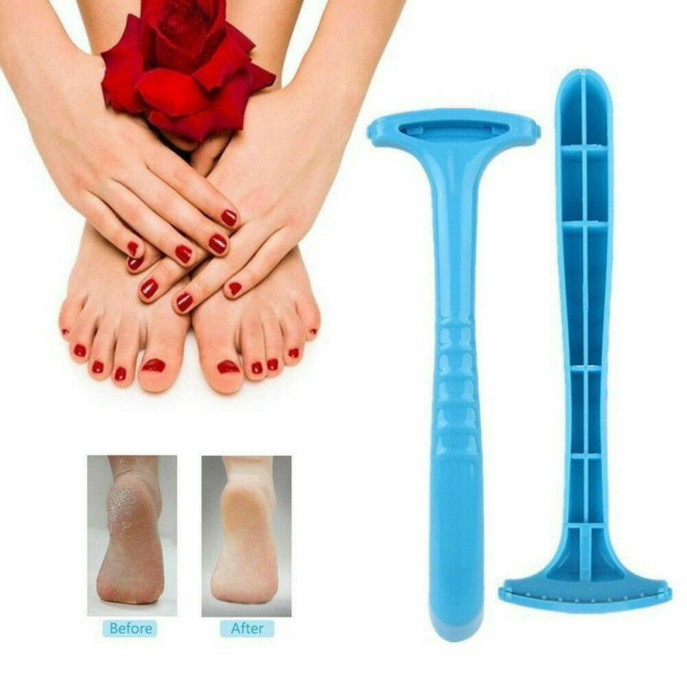 1pc Plastic Handle Dead Skin Calluses Remover Feet Care Nursing Pedicure Tool