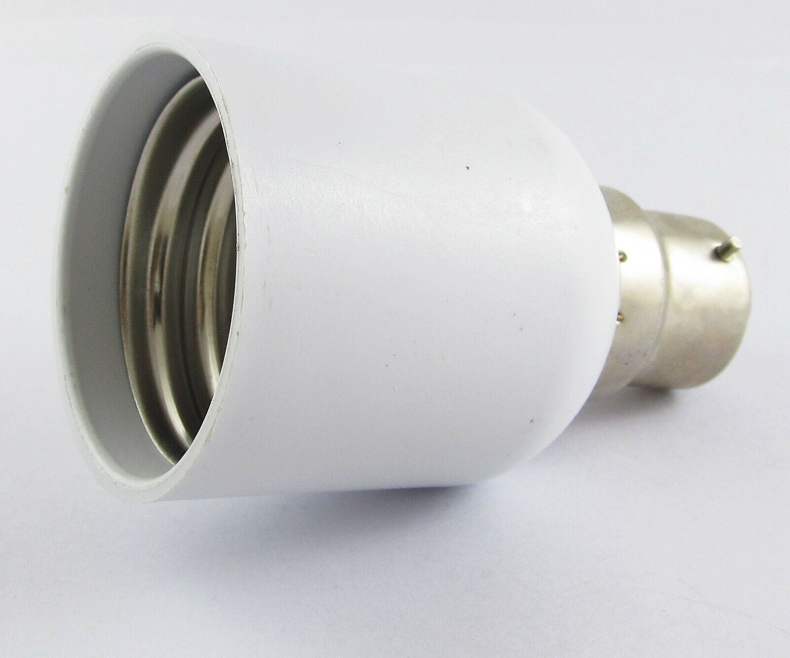 5pcs B22 Male to E40 Female Socket Base LED Halogen CFL Light Bulb Lamp Adapter