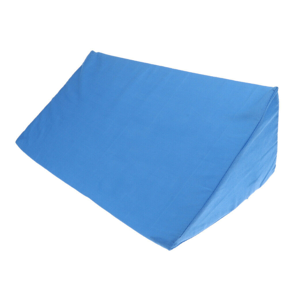 3Pcs Comfort Triangle Bedridden Pillows Wedge Cushion with Removable Cover