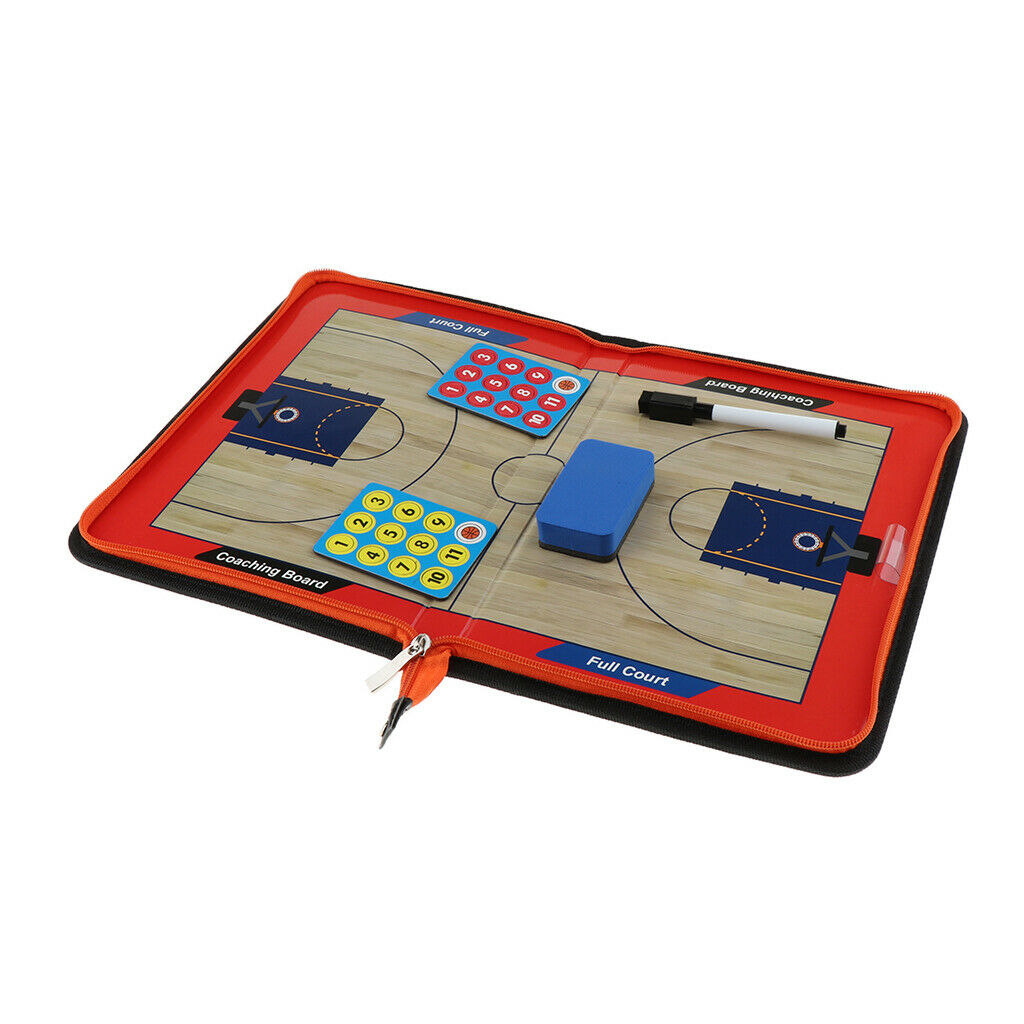 Professional basketball tactics folder, strategy board set, tactics board