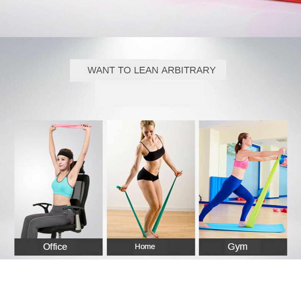 12 Pieces Resistance Bands Set Workout Exercise Tube Gym Skipping Rope Training