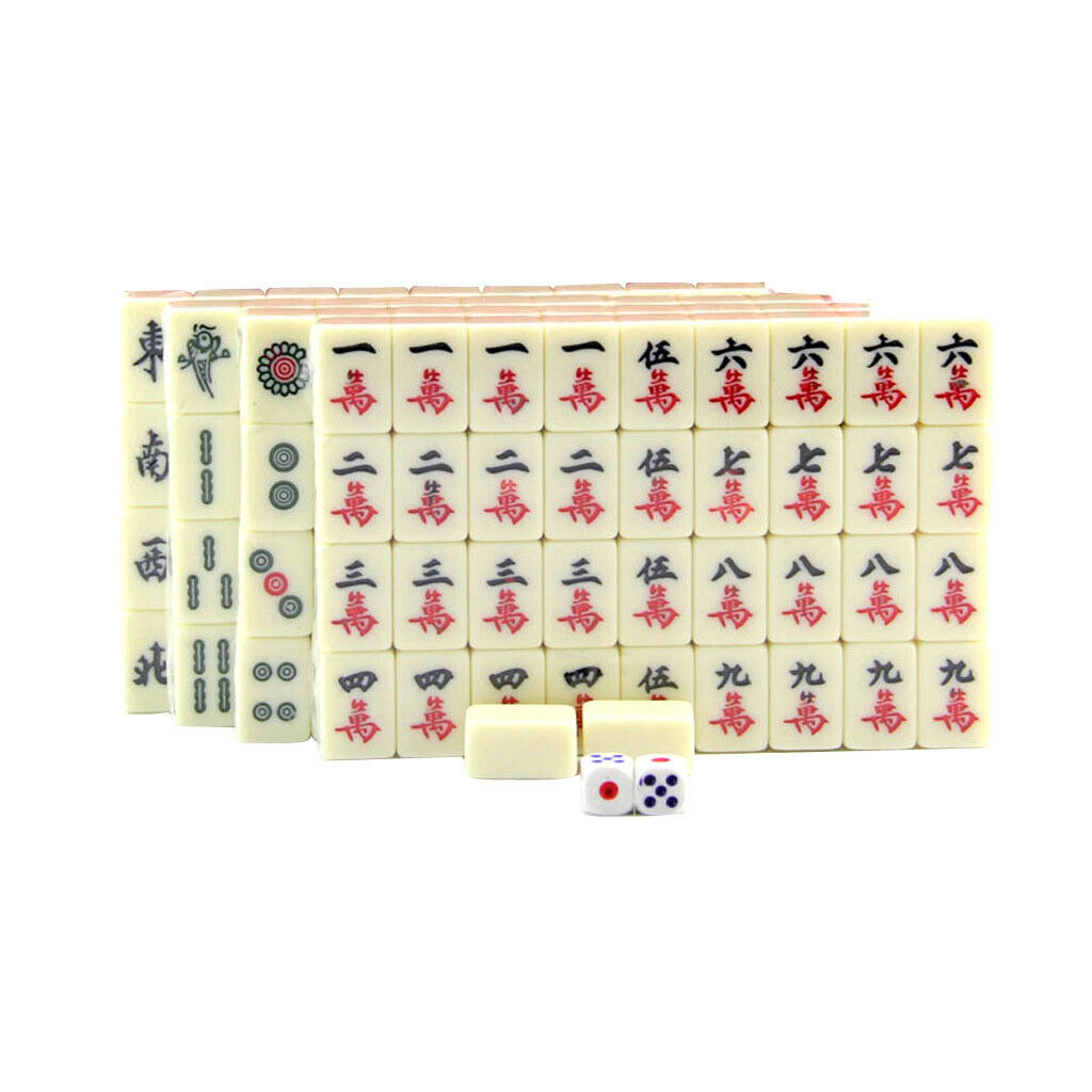 Chinese Mahjong Mahjongg Mah Jongg Mah-Jongg Majiang Travel Board Tile Game Set