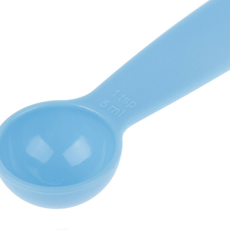 5pcs/set Measuring Spoons Colorful Plastic Measure Spoon Baking Measuring.l8
