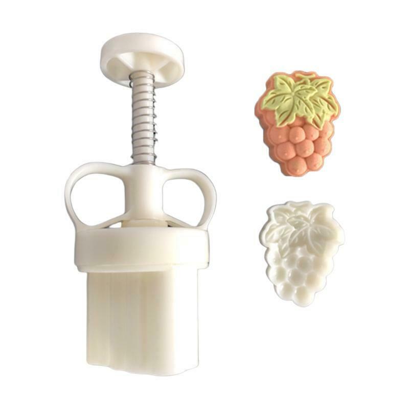 Mooncake Mold 50g Hand Press Cookie Stamps Cookie Cutter Pastry Tool Plastic
