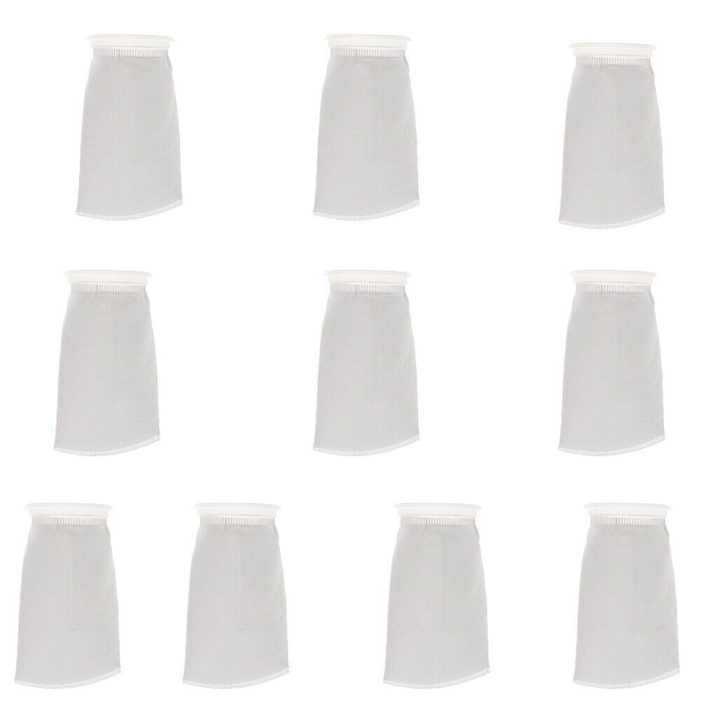 10Pcs Aquarium Fish Tank Felt Filter Sock Bag For Fish Tank Aquarium Tank
