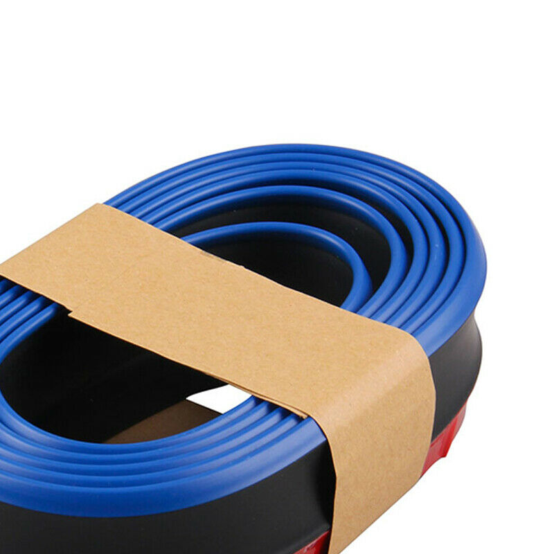 2.5M Racing Car Lip Skirt Strip Anticollision Antiscratch Front Bumper Protector